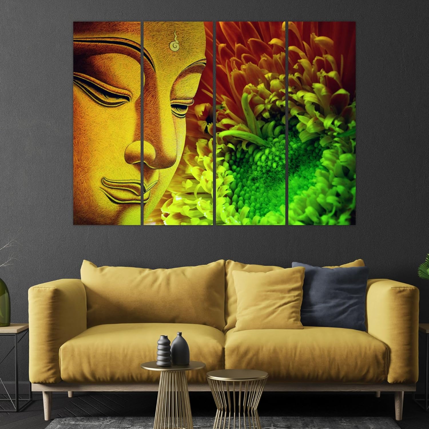 inep-b0cghsg588-close-up-of-buddha-bash-4-panel-framed-wall-art-showcasing-serene-monk-silhouettes-on-vinyl-canvas..jpg